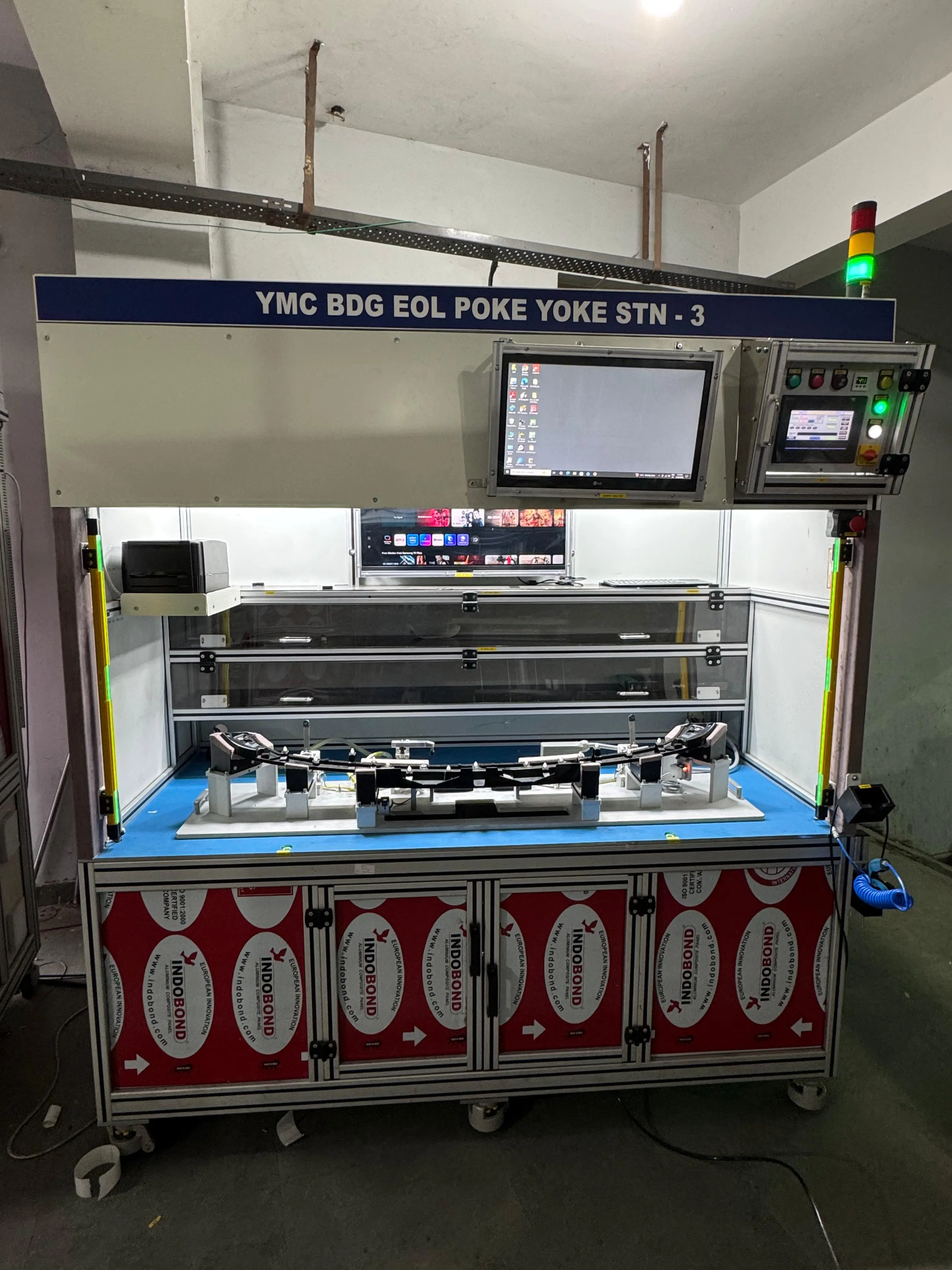 EOL Poke Yoke Station